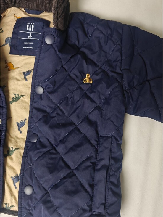 GAP Other - Gap toddler jacket is designed for 3-year Infant Navy Corduroy Collar Western